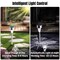 2X Solar Garden Lights RGB Outdoor Waterproof Landscape LED Pathway Yard